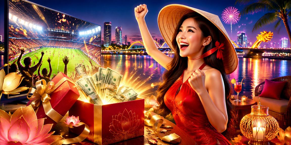 Đà Nẵng - trải nghiệm cá cược và casino trực tuyến với hình ảnh nón lá đặc trưng Việt Nam